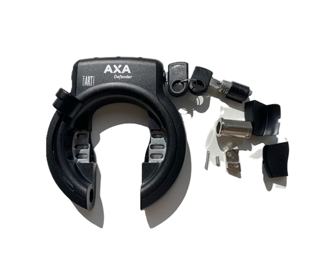 AXA batteri- og ringlås til E-BIG fra april 2016 til juni 2019