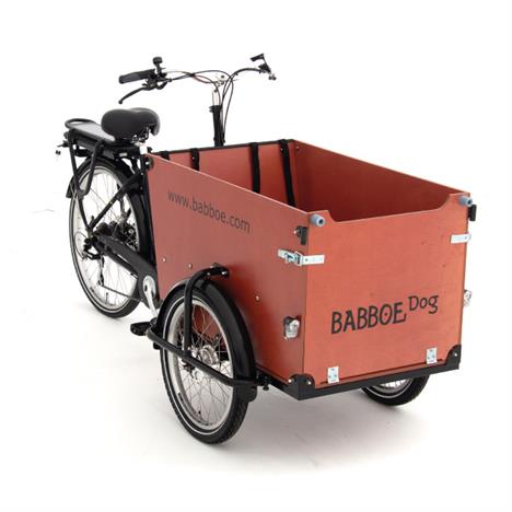 Babboe E-Dog el ladcykel - til familien med hund