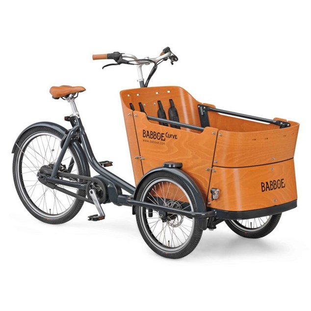 Babboe Curve M el ladcykel 