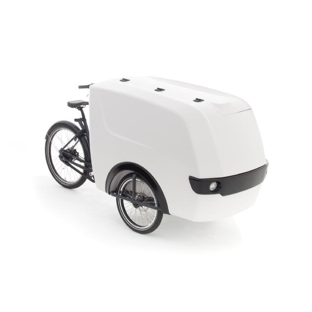 Babboe Pro Trike XL el-ladcykel til erhverv