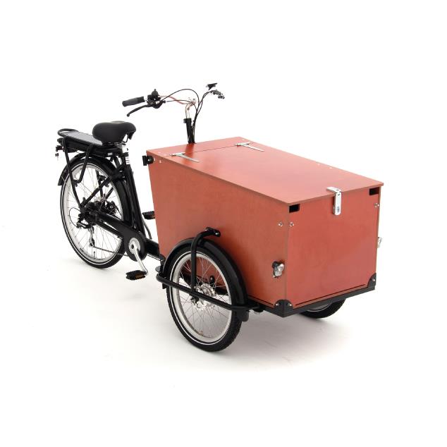 Babboe Pro Trike el-ladcykel til erhverv