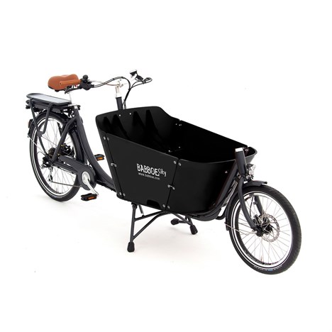 Babboe E-City el ladcykel - sort