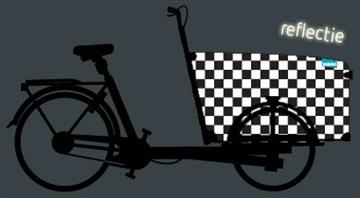 refleks ladcykel black white