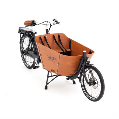 Babboe E-City el ladcykel - perfekt til børnefamilien i byen