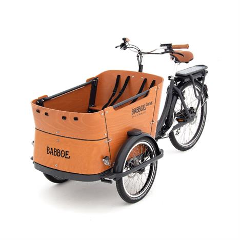 Babboe E-Curve el ladcykel - 100% samlet og køreklar ved levering