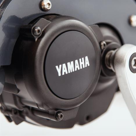 Yamaha PW-series ST center motor med 250W og assisterer op til 25km/t 